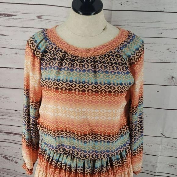 GB Girls‎ Multi Color Stripe Mini Dress - Picture 2 of 8